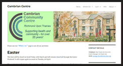 Desktop Screenshot of cambriancentre.org